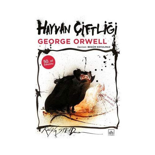 Hayvan Çiftliği 50. Yıl Edisyonu (Çizgi Roman) (Ciltli) kitap kapağı