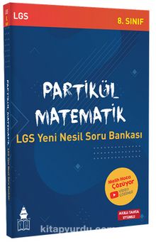 Partikül Matematik LGS Yeni Nesil Soru Bankası kitap kapağı