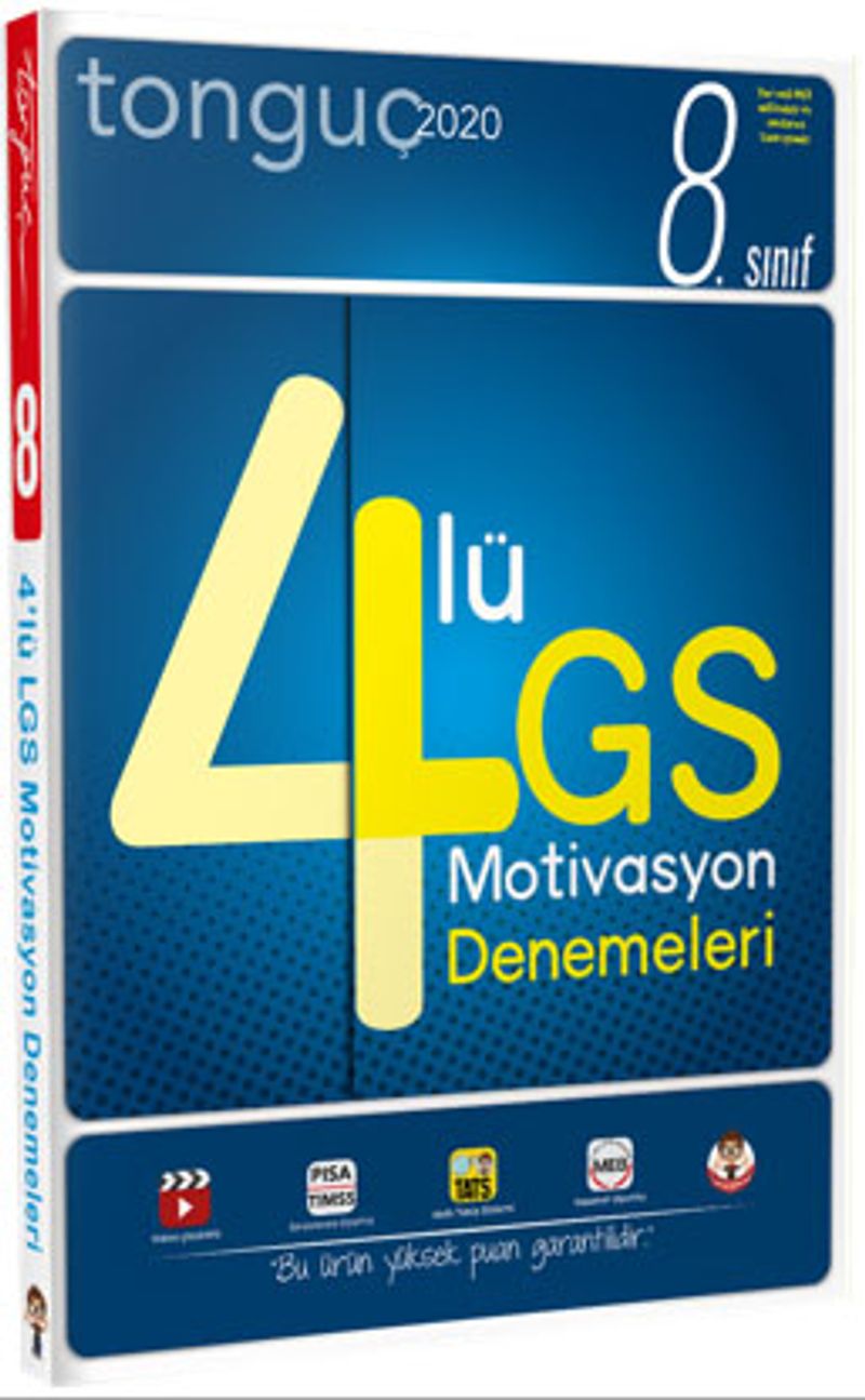 8. Sınıf 4'lü LGS Denemeleri kitap kapağı