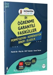 Öğrenme Garantili Fasiküller - Permütasyon Kombinasyon Binom Olasılık kitap kapağı