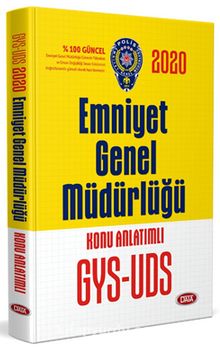 Emniyet Genel Müdürlüğü Gys - Uds Konu Anlatımlı kitap kapağı