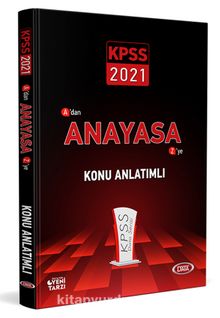 2021 KPSS Anayasa Konu Anlatımlı kitap kapağı