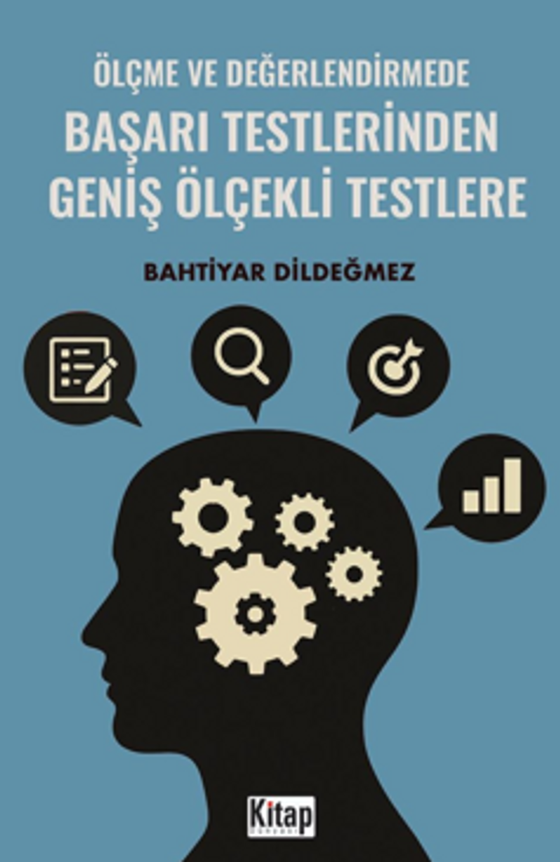 Ölçme Ve Değerlendirmede Başarı Testlerinden Geniş Ölçekli Testlere kitap kapağı