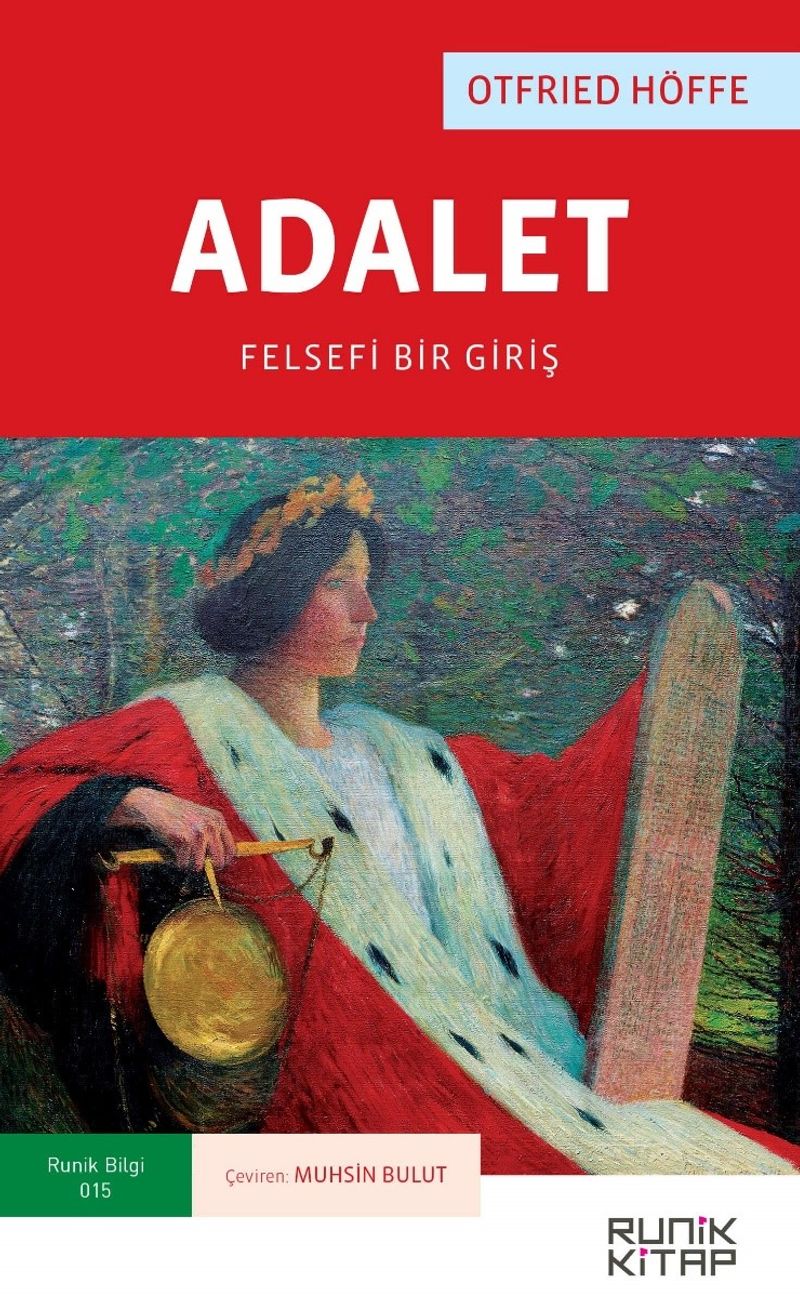 Adalet: Felsefi Bir Giriş kitap kapağı