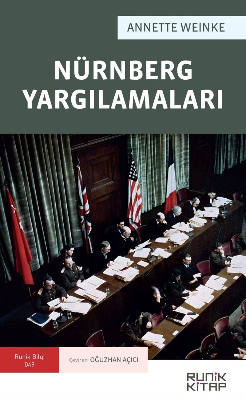 Nürnberg Yargılamaları kitap kapağı
