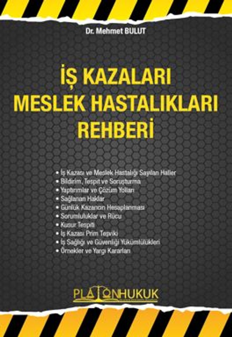 İş Kazaları Meslek Hastalıkları Rehberi kitap kapağı