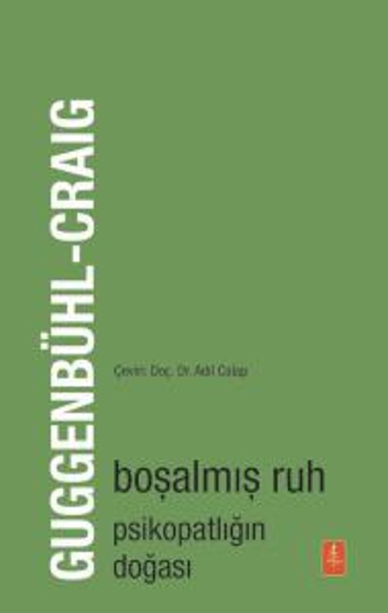 Boşalmış Ruh Psikopatlığın Doğası kitap kapağı