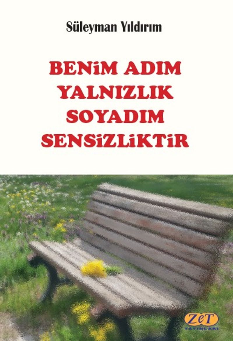 Benim Adım Yalnızlık Soyadım Sensizliktir kitap kapağı