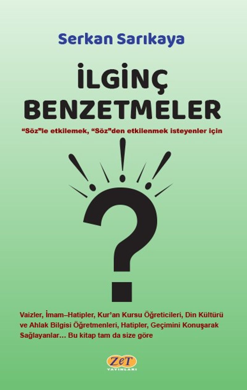 İlginç Benzetmeler kitap kapağı
