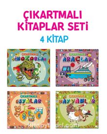 Çıkartmalı Kitaplar Seti (4 Kitap) kitap kapağı