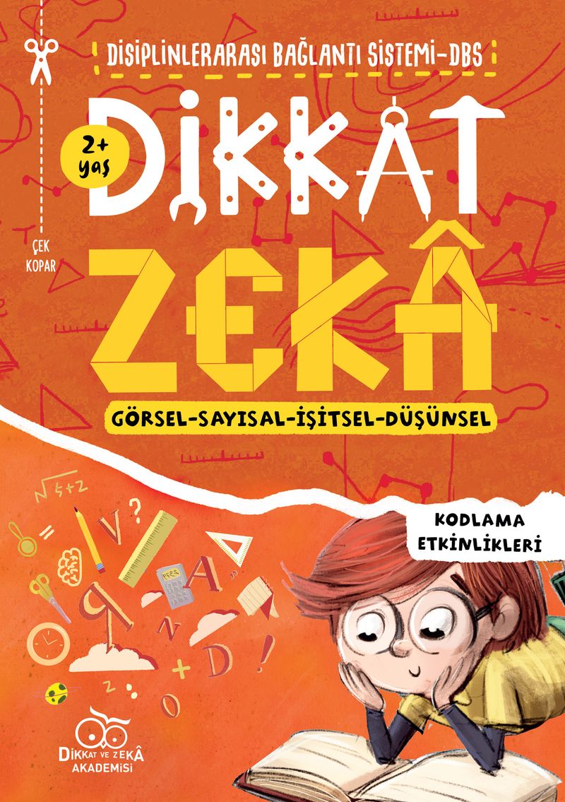 Dikkat Zeka (2 Yaş) - Disiplinler Arası Bağlantı Sistemi (DBS) kitap kapağı