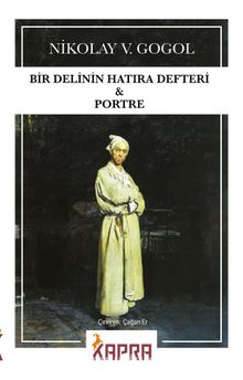 Bir Delinin Hatıra Defteri - Portre kitap kapağı
