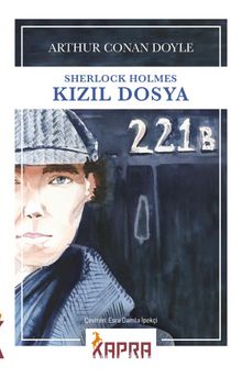 Sherlock Holmes / Kızıl Dosya kitap kapağı