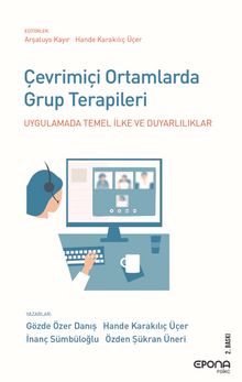 Çevrimiçi Ortamlarda Grup Terapileri kitap kapağı