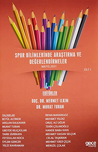 Spor Bilimlerinde Araştırma ve Değerlendirme Cilt 1 kitap kapağı