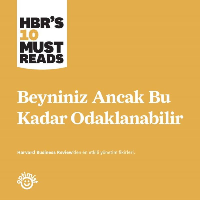 Beyniniz Ancak Bu Kadar Odaklanabilir kitap kapağı