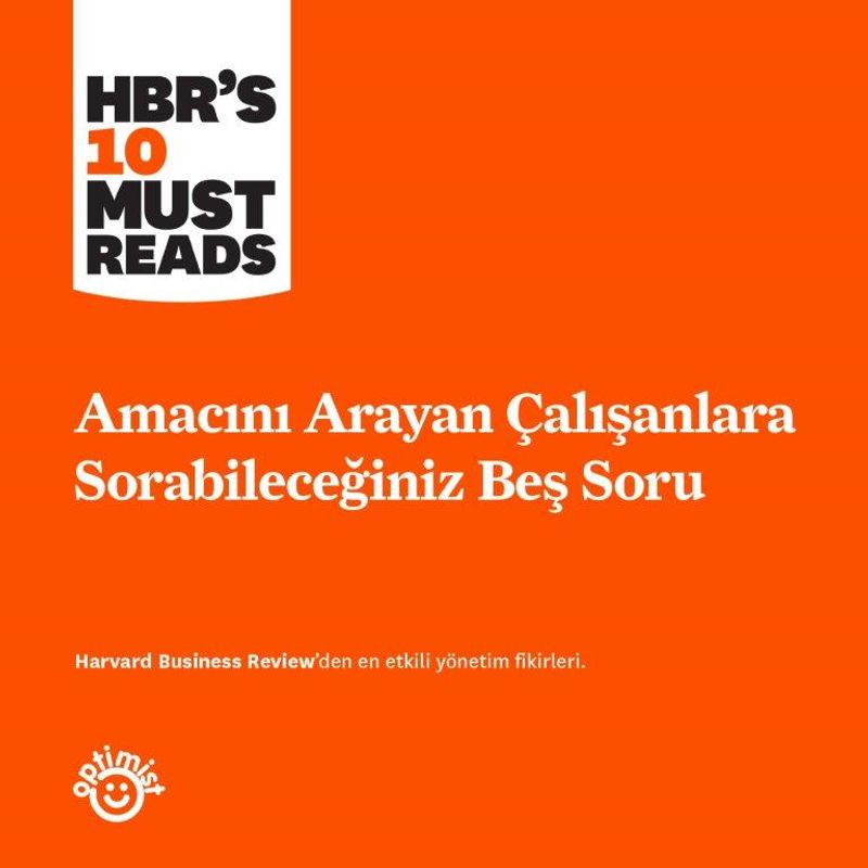Amacını Arayan Çalışanlarınıza Sorabileceğiniz 5 Soru kitap kapağı