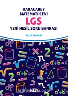 Karacabey Matematik Evi LGS Yeni Nesil Soru Bankası kitap kapağı
