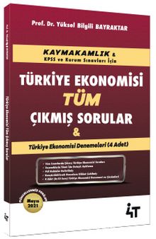 Türkiye Ekonomisi Tüm Çıkmış Sorular kitap kapağı
