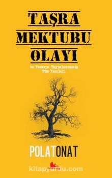 Taşra Mektubu Olayı ve Yazarın Yayımlanmamış Tüm Yazıları kitap kapağı