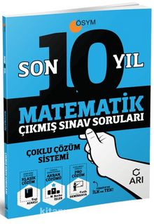 Son On Yıl Çıkmış Matematik Sınav Soruları kitap kapağı