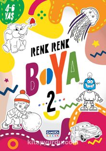 Renk Renk Boya 2 (4-6 yaş) kitap kapağı