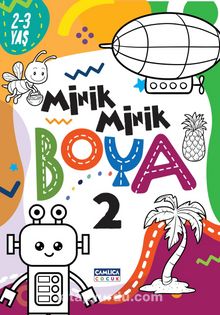 Minik Minik Boya 2 (2-3 Yaş) kitap kapağı