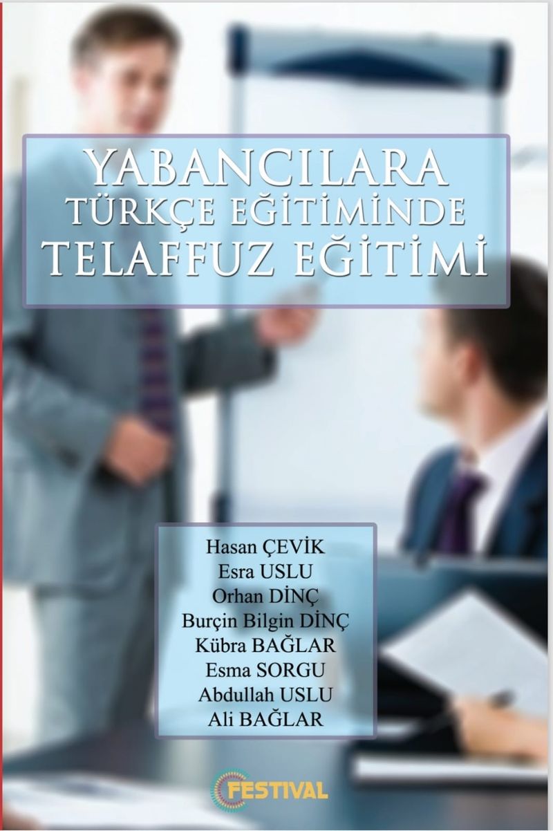 Yabancılara Türkçe Öğretiminde Telaffuz Eğitimi kitap kapağı