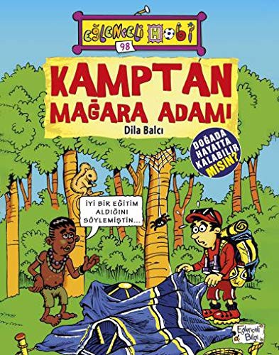 Kamptan Mağara Adamı kitap kapağı