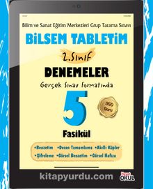 Bilsem Tabletim 2. Sınıf Denemeler 5 Fasikül kitap kapağı