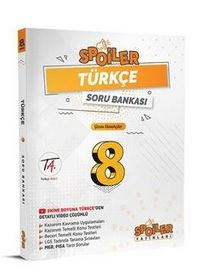 8.Sınıf Türkçe Soru Bankası kitap kapağı