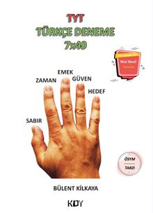 TYT Türkçe Deneme 7x40 kitap kapağı