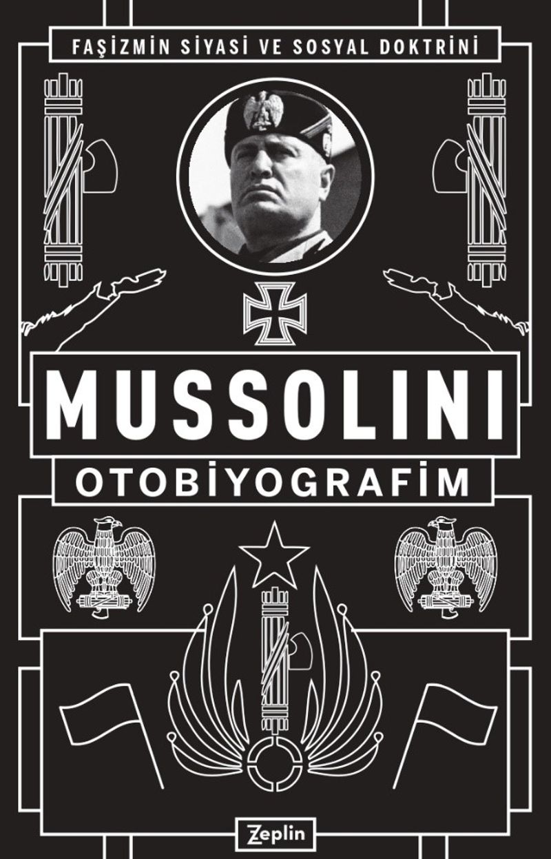 Mussolini : Otobiyografim kitap kapağı