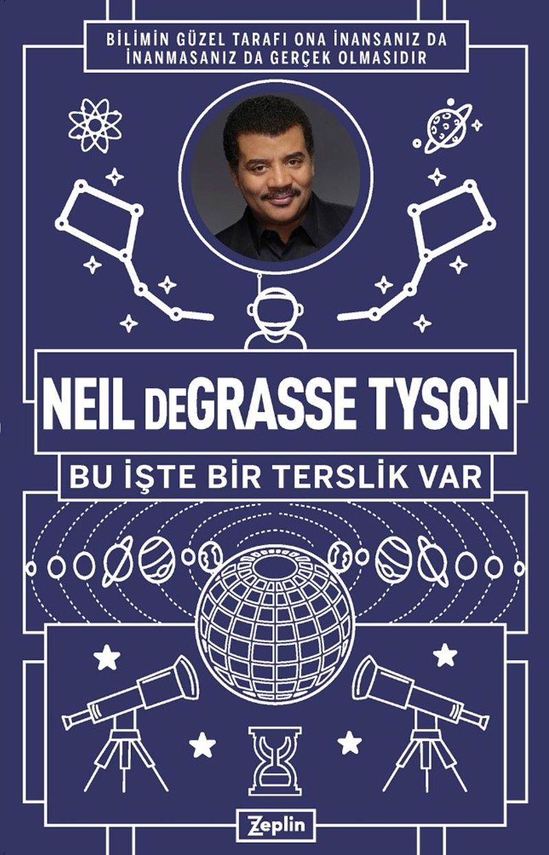 Neil Degrasse Tyson - Bu İşte Bir Terslik Var kitap kapağı