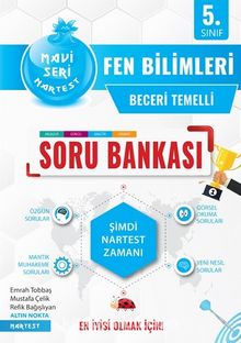 5. Sınıf Mavi Beceri Temelli Fen Bilimleri Soru Bankası kitap kapağı