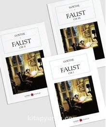 Faust (3 Cilt) (Cep Boy) (Tam Metin) kitap kapağı