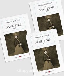 Jane Eyre (3 Cilt) (Cep Boy) (Tam Metin) kitap kapağı