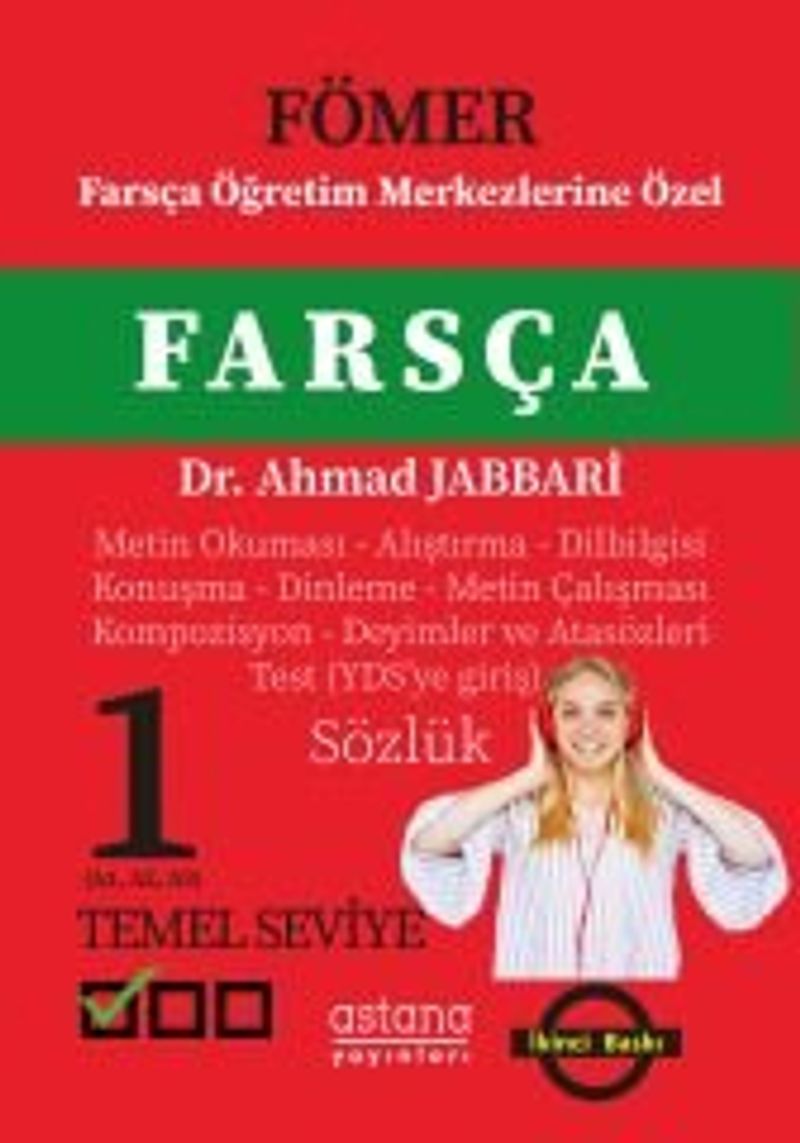 Fömer Farsça Temel Seviye kitap kapağı