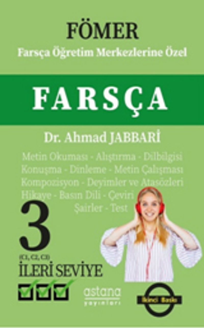 Fömer Farsça İleri Seviye kitap kapağı