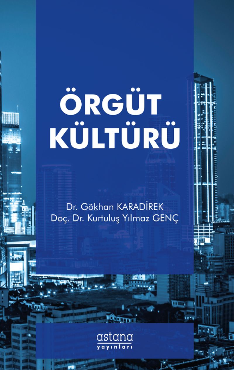 Örgüt Kültürü kitap kapağı