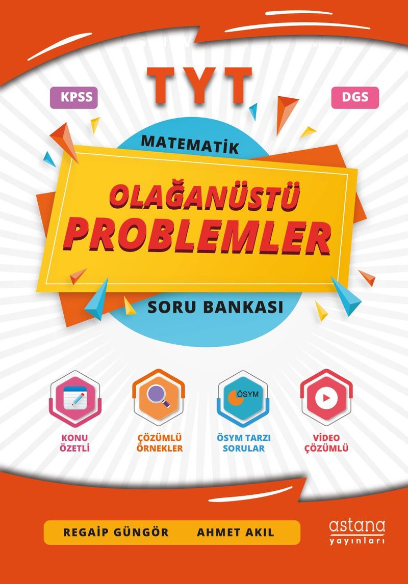 TYT Matematik Olağanüstü Problemler kitap kapağı