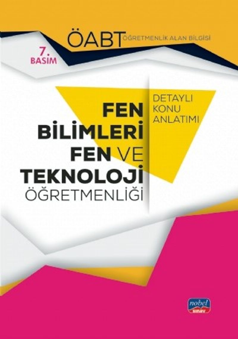 2021 ÖABT Fen Bilimleri ve Teknoloji Öğretmenliği - Öğretmenlik Alan Bilgisi - Detaylı Konu Anlatımı kitap kapağı