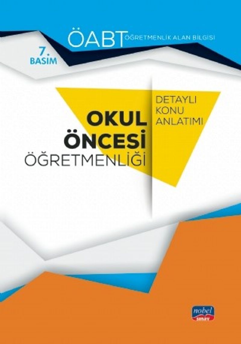 2021 ÖABT Okul Öncesi Öğretmenliği Öğretmenlik Alan Bilgisi Detaylı Konu Anlatımı kitap kapağı