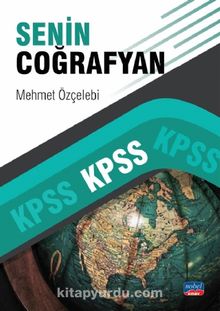 Senin Coğrafyan KPSS kitap kapağı