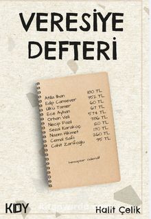 Veresiye Defteri kitap kapağı