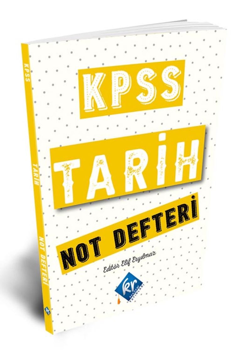 2021 KPSS Tarih Konu Anlatımlı Not Defteri kitap kapağı