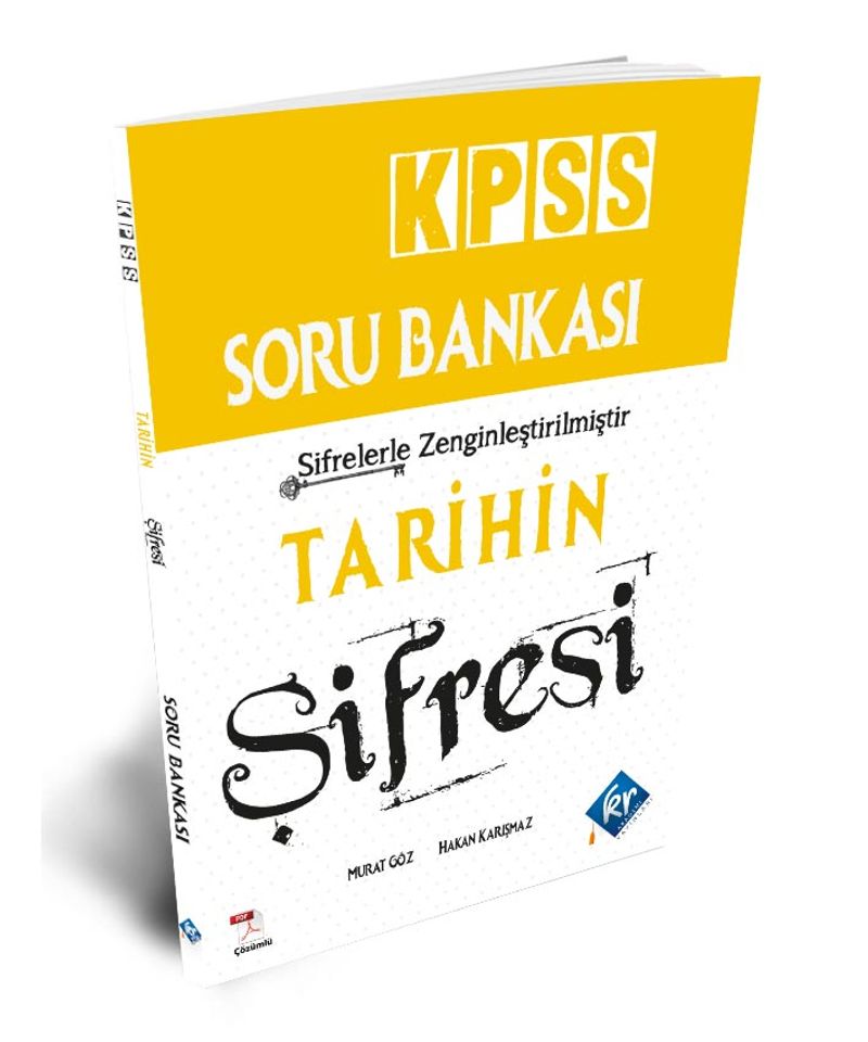 2021 KPSS Tarihin Şifresi Soru Bankası kitap kapağı