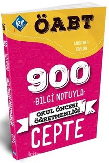 2021 ÖABT 900 Bilgi Notuyla Okul Öncesi Öğretmenliği Cepte kitap kapağı