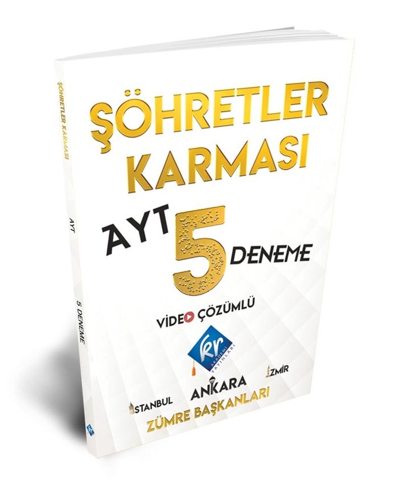 AYT Şöhretler Karması 5 Deneme kitap kapağı