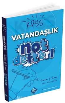 2022 KPSS Vatandaşlık Konu Anlatımlı Not Defteri kitap kapağı